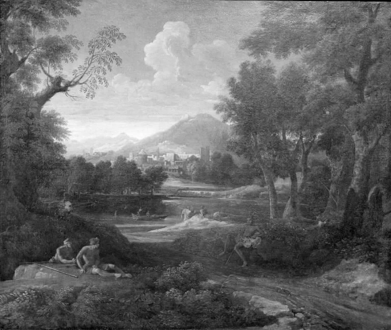 Paesaggio arcadico - Statens Museum for Art